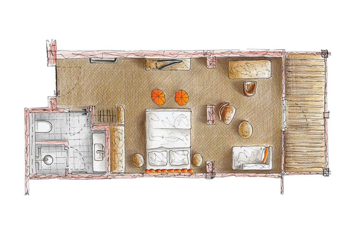 Das James Flensburg Kültér fotó A floorplan of a typical 19th-century apartment in Paris